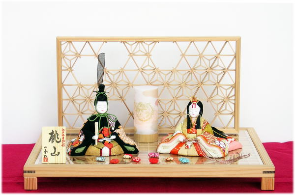 5％クーポン有り 雛人形親王平飾り 真多呂 古今人形 寛永雛 伝統的工芸